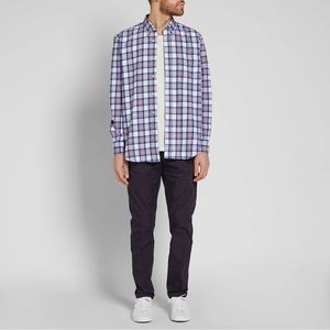 AMI Alexandre Mattiussi Mens CLASSIC Chino Trousers BLACK XS